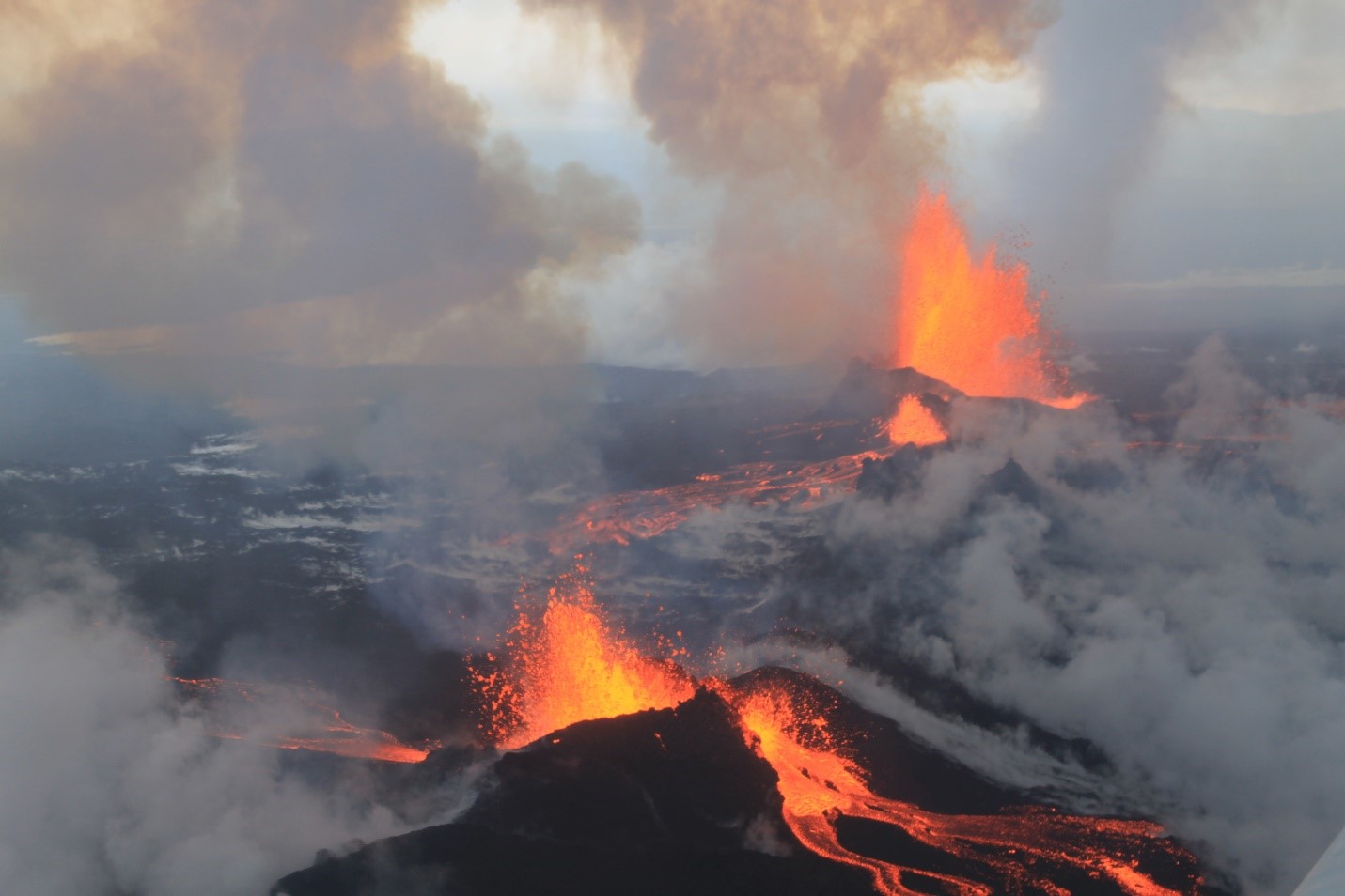 Le volcan Bárðarbunga 