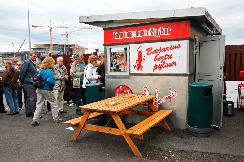 Bestu pylsur hot dog Reykjavik