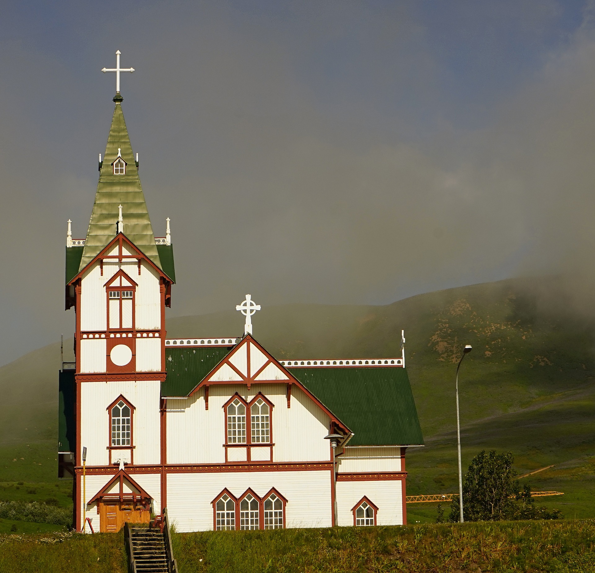 Husavik church in Iceland