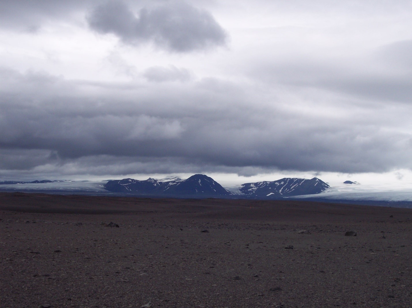 Le volcan Hofsjökull 