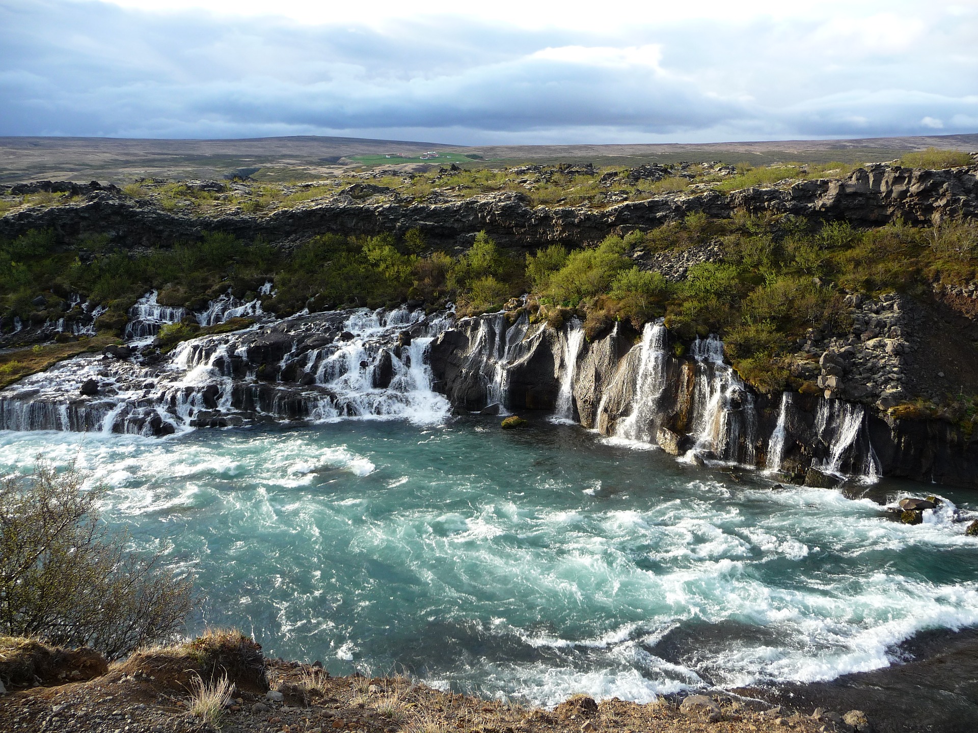 Hraunfossar in Iceland