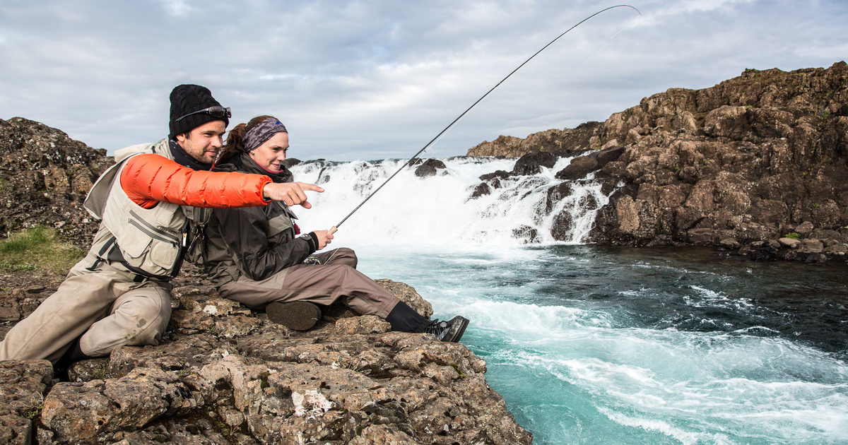 Iceland salmon fishing experience