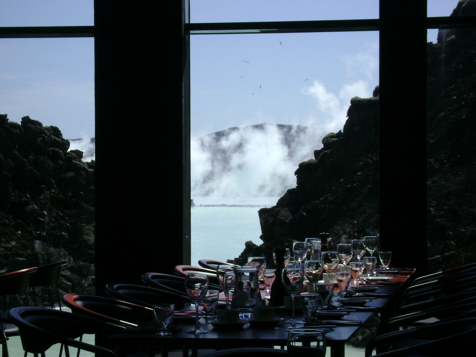 Lava restaurant at Blue Lagoon