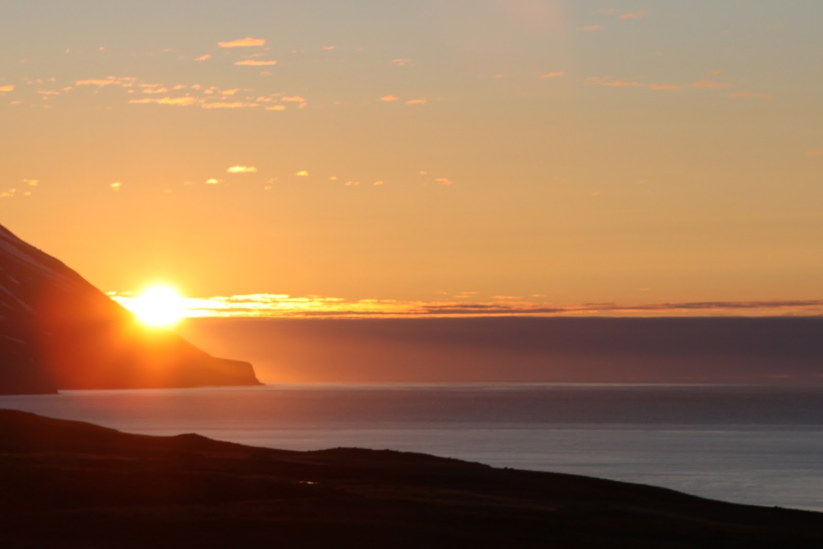 Midnight sun in Dalvik - Gudny Olafsdottir - Flickr - no changes were made