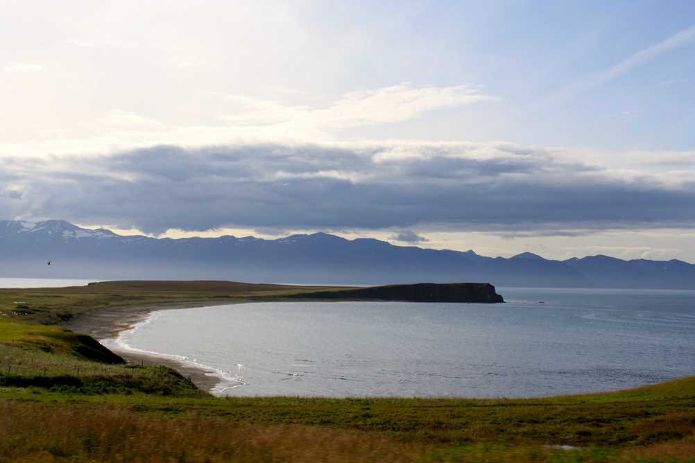 Tjornes peninsula in Iceland