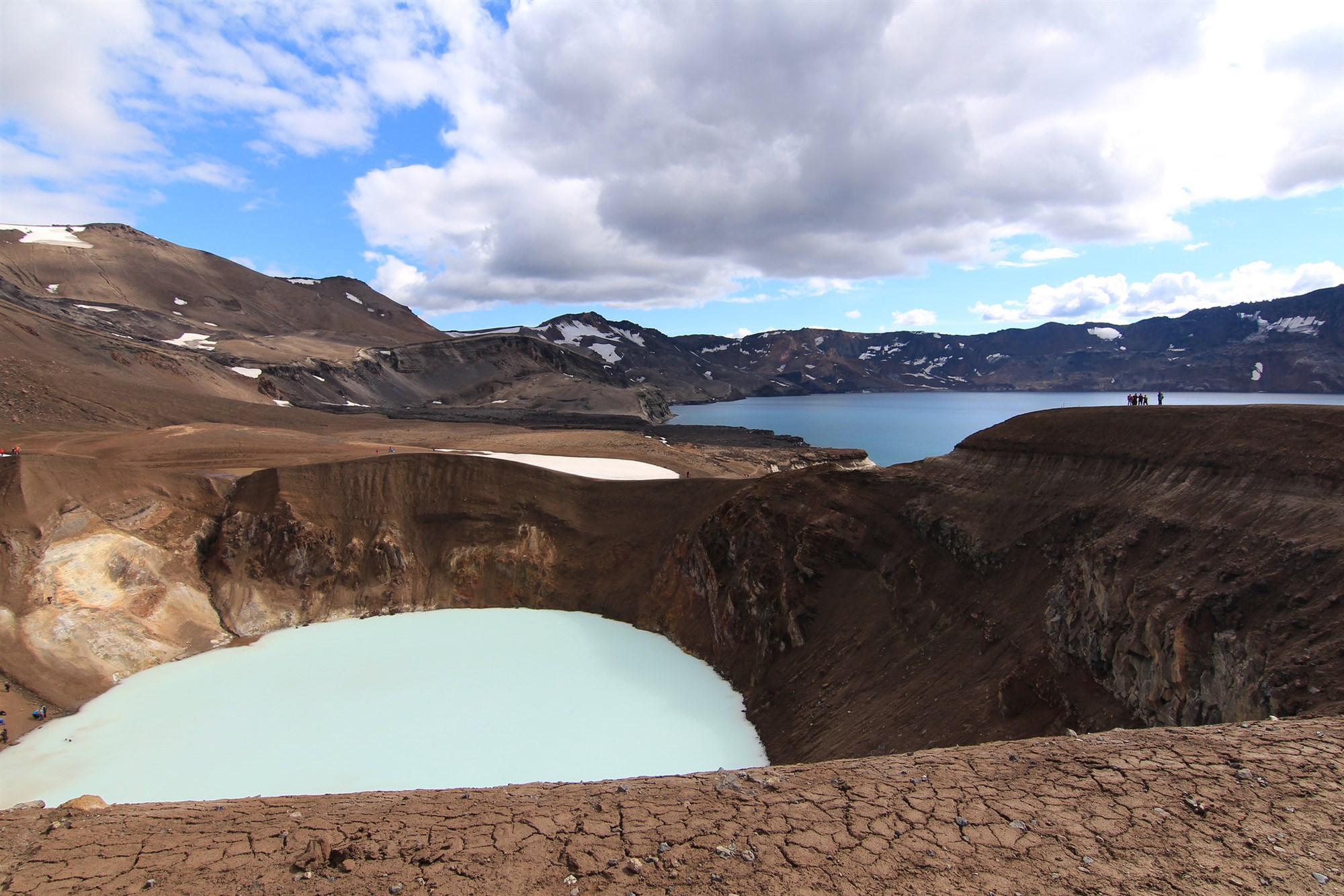 Viti Crater at Askja in Iceland