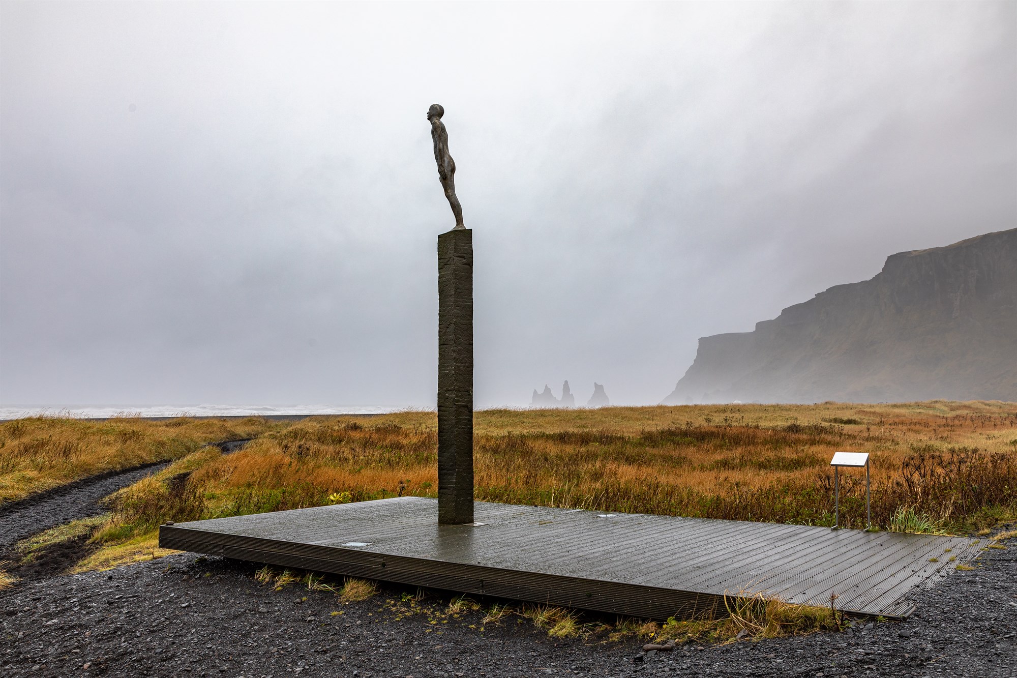 Voyages Friendship Statue in Iceland
