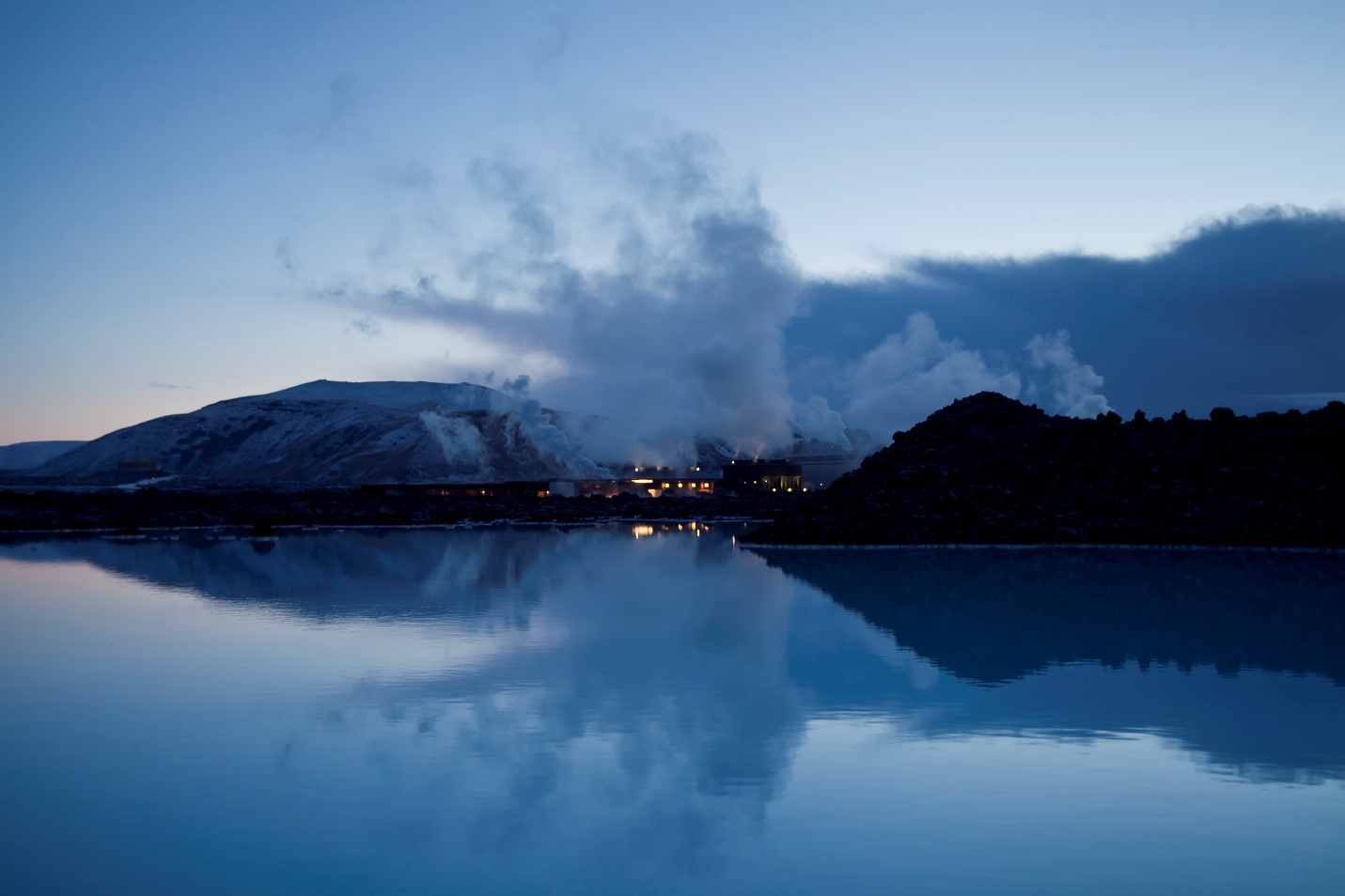 Blue lagoon in Iceland