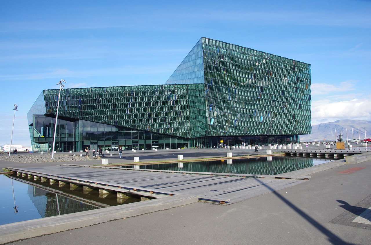 harpa concert hall in Iceland